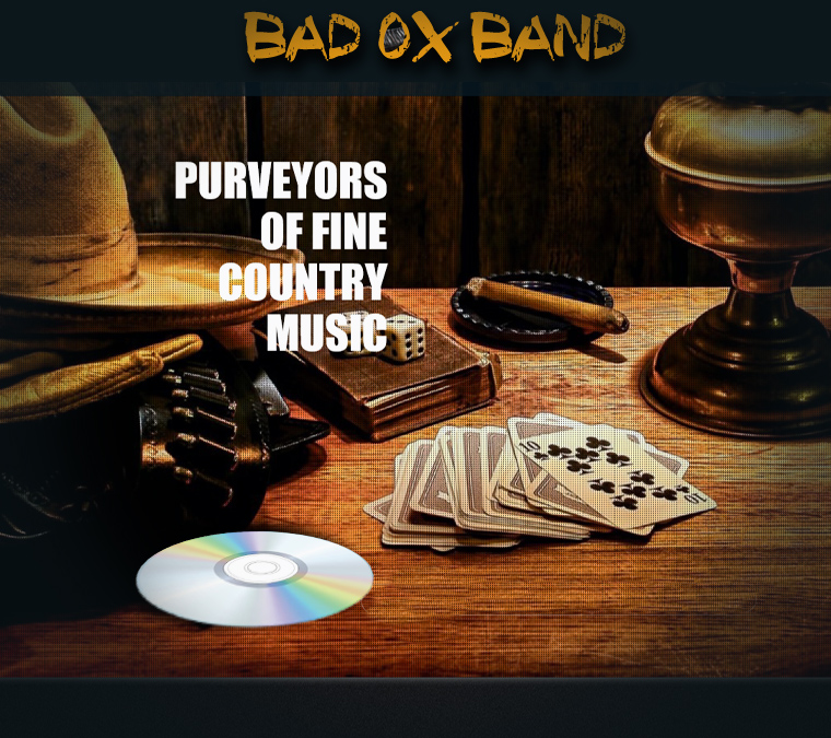 JR and the Bad Ox band 1st cd coming